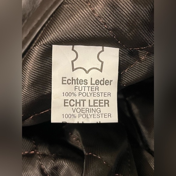 NEW- Aviator Bomber Jacket, Lt. P. Mitchell Real Leather w/ Removable Fur Collar - Picture 8 of 11